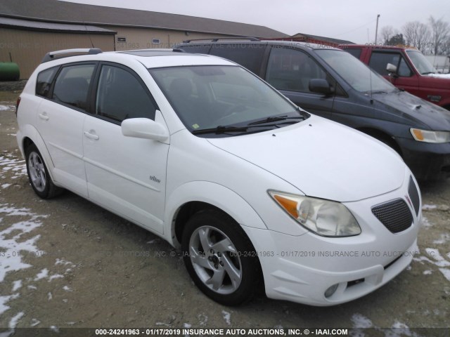 5Y2SL63825Z444763 - 2005 PONTIAC VIBE WHITE photo 1