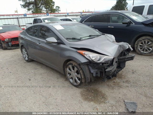 KMHDH4AE9BU084029 - 2011 HYUNDAI ELANTRA GLS/LIMITED GRAY photo 1