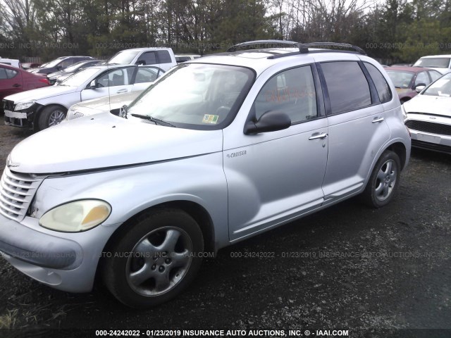 3C8FY68B22T257323 - 2002 CHRYSLER PT CRUISER LIMITED/DREAM CRUISER SILVER photo 2