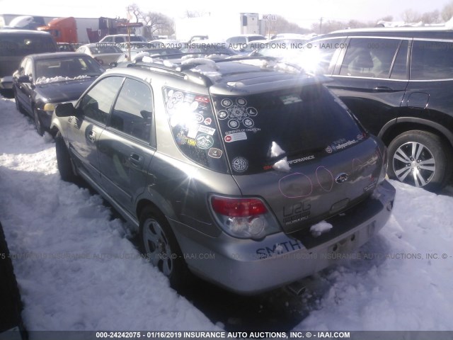 JF1GG68626G814386 - 2006 SUBARU IMPREZA OUTBACK SPORT/OUTBACK SPC SILVER photo 3