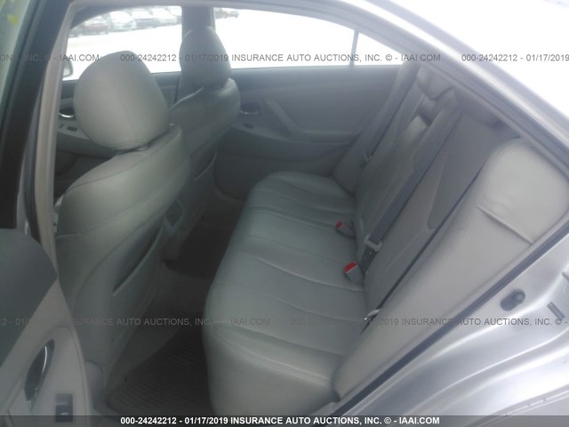 4T4BF3EK4AR046624 - 2010 TOYOTA CAMRY SE/LE/XLE 银色 照片 8