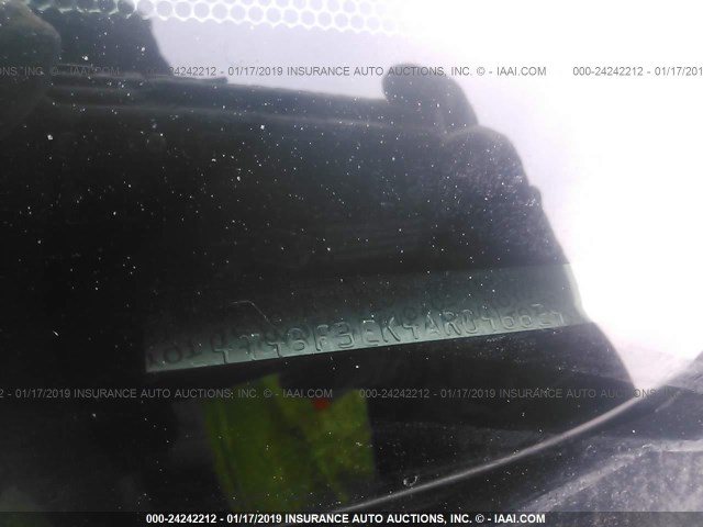 4T4BF3EK4AR046624 - 2010 TOYOTA CAMRY SE/LE/XLE 银色 照片 9