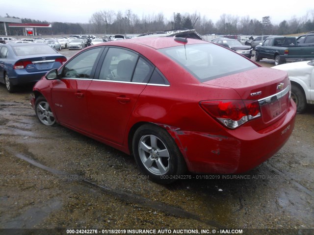 1G1PE5SB8G7224428 - 2016 CHEVROLET CRUZE LIMITED LT RED photo 3