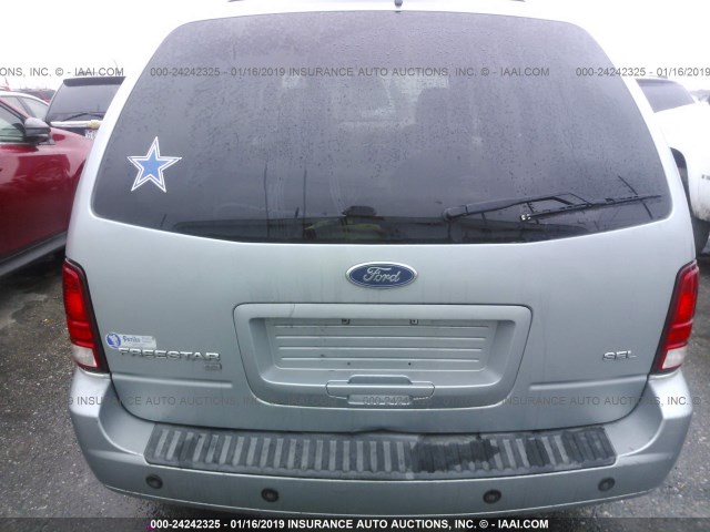 2FMZA52247BA04332 - 2007 FORD FREESTAR SEL GRAY photo 6