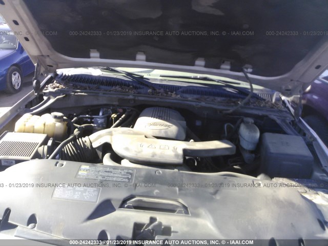 1GKEC13V44J235158 - 2004 GMC YUKON GOLD photo 10