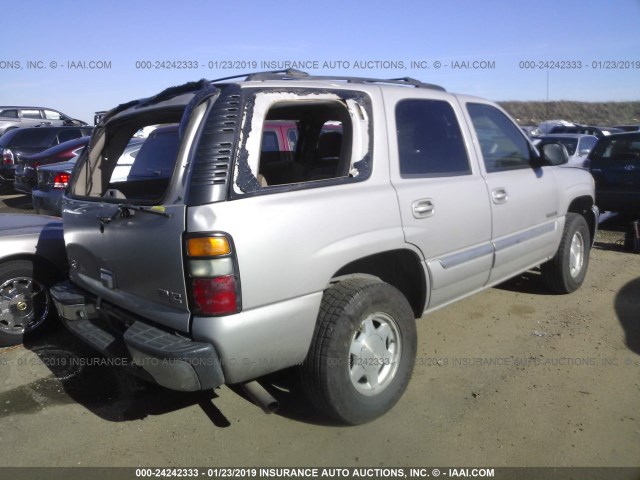 1GKEC13V44J235158 - 2004 GMC YUKON GOLD photo 4