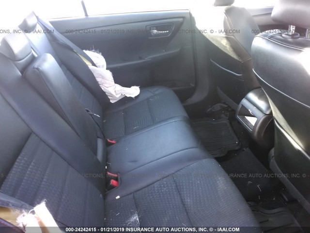 4T1BF1FK3FU908509 - 2015 TOYOTA CAMRY LE/XLE/SE/XSE RED photo 8