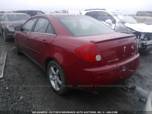 1G2ZG58N774106937 - 2007 PONTIAC G6 SE RED photo 3