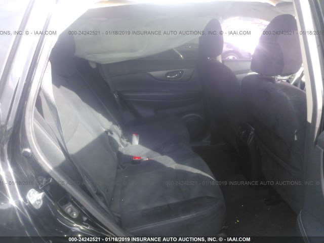 5N1AT2MLXEC798925 - 2014 NISSAN ROGUE S/SL/SV BLACK photo 8