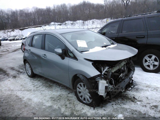 3N1CE2CP6FL379488 - 2015 NISSAN VERSA NOTE S/S PLUS/SV/SL/SR SILVER photo 1