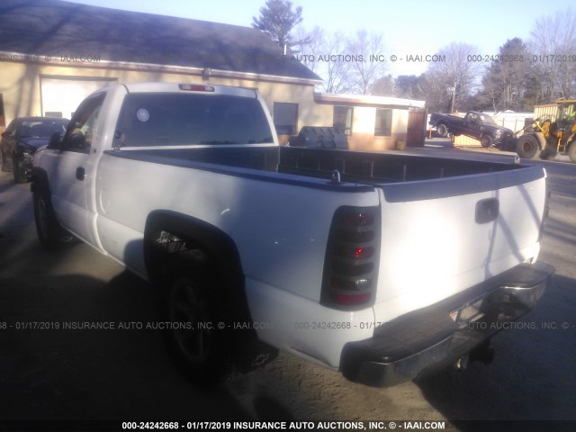 1GCEC14V43E371534 - 2003 CHEVROLET SILVERADO C1500 WHITE photo 3