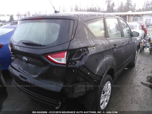 1FMCU0F72FUC89563 - 2015 FORD ESCAPE S BLACK photo 4