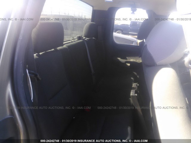 1GTR1VE02CZ351101 - 2012 GMC SIERRA C1500 SLE GRAY photo 8