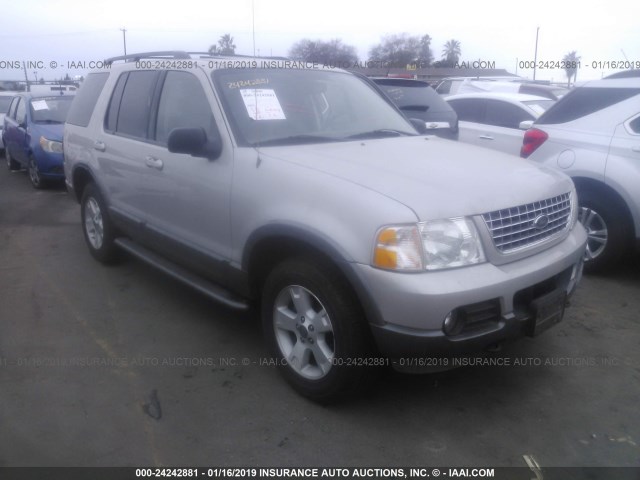 1FMZU73K33ZA48718 - 2003 FORD EXPLORER XLT/XLT SPORT/NBX SILVER photo 1