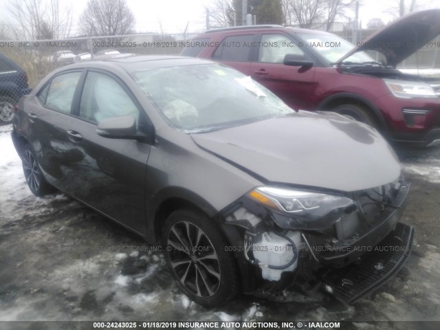 2T1BURHE2HC754469 - 2017 TOYOTA COROLLA L/LE/XLE/SE/XSE BROWN photo 1