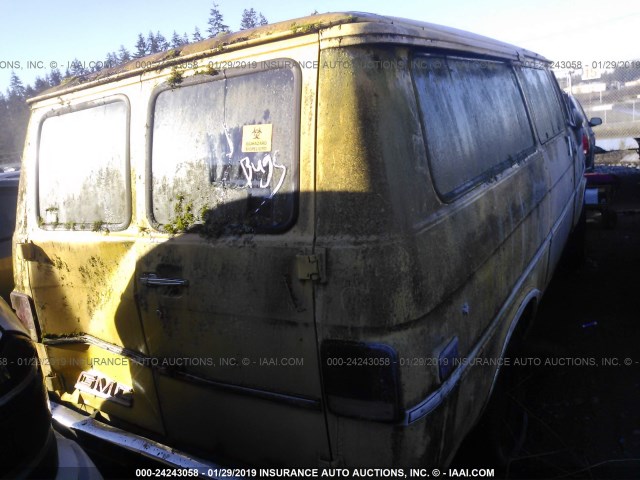 1G5EG25H1F7514250 - 1985 GMC RALLY WAGON G2500 YELLOW photo 4