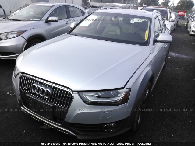 WA1UFAFL7DA110688 - 2013 AUDI A4 ALLROAD PREMIUM PLUS SILVER photo 2