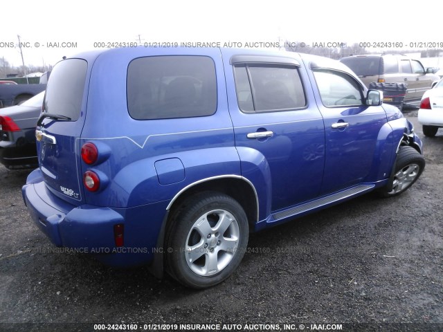 3GNDA23P66S529836 - 2006 CHEVROLET HHR LT BLUE photo 4