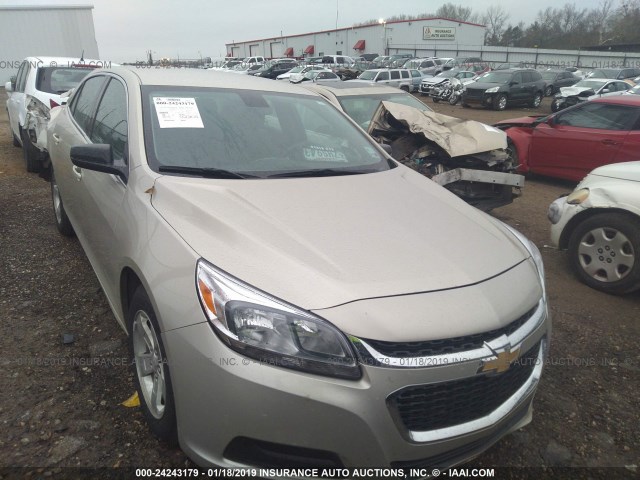 1G11B5SL2FF351011 - 2015 CHEVROLET MALIBU LS TAN photo 1