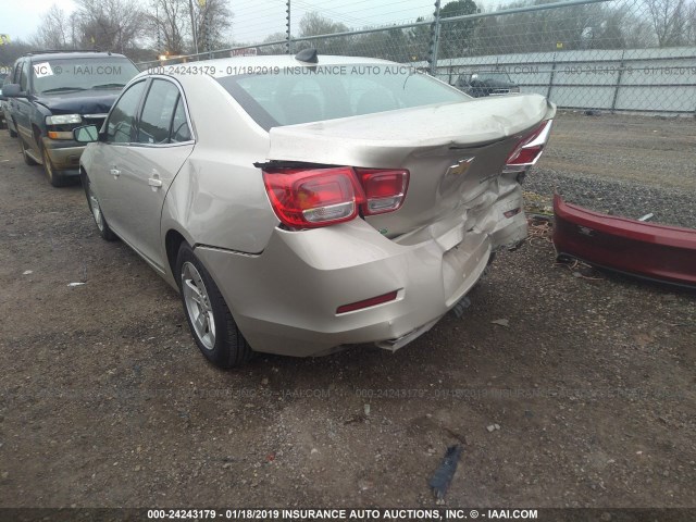 1G11B5SL2FF351011 - 2015 CHEVROLET MALIBU LS TAN photo 3