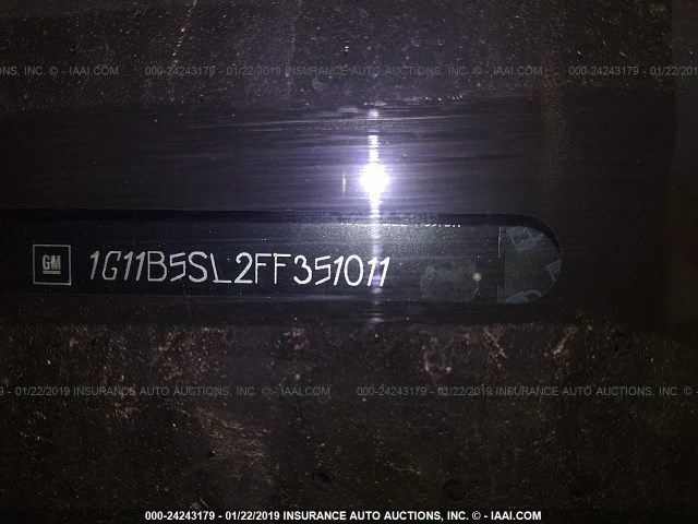 1G11B5SL2FF351011 - 2015 CHEVROLET MALIBU LS TAN photo 9