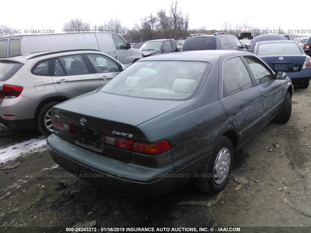 4T1BG22K9XU921615 - 1999 TOYOTA CAMRY CE/LE/XLE GREEN photo 4