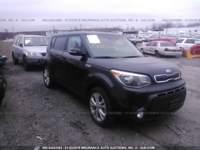 KNDJX3A56G7384573 - 2016 KIA SOUL ! BLACK photo 1