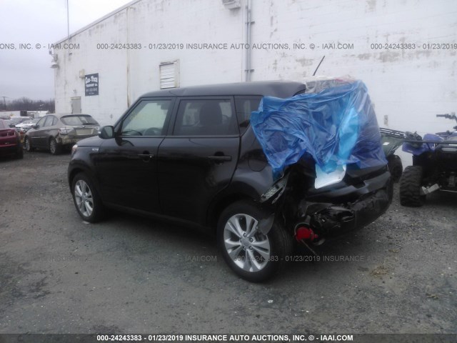 KNDJX3A56G7384573 - 2016 KIA SOUL ! BLACK photo 3