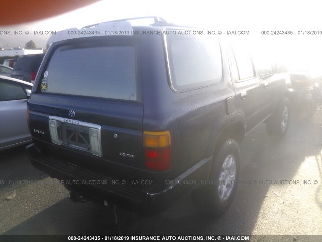 JT3VN39W0R0161479 - 1994 TOYOTA 4RUNNER VN39 SR5 BLUE photo 4