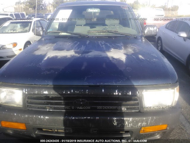 JT3VN39W0R0161479 - 1994 TOYOTA 4RUNNER VN39 SR5 BLUE photo 6