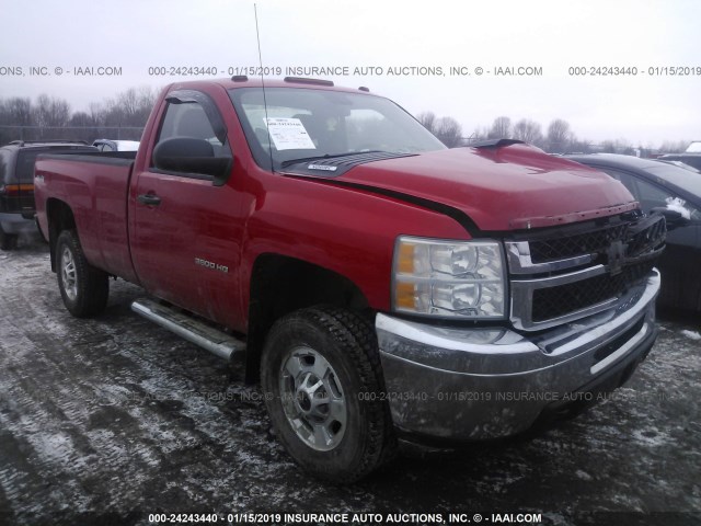 1GC3KZCG7BF130085 - 2011 CHEVROLET SILVERADO K3500 RED photo 1