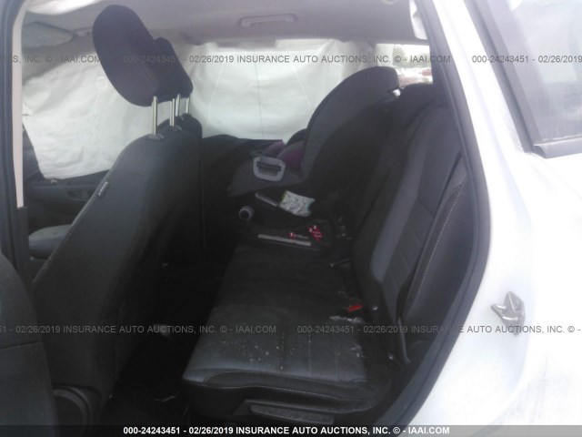 1FMCU0F75JUA94601 - 2018 FORD ESCAPE S WHITE photo 8