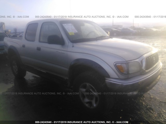 5TEGN92N73Z246478 - 2003 TOYOTA TACOMA DOUBLE CAB PRERUNNER SILVER photo 1