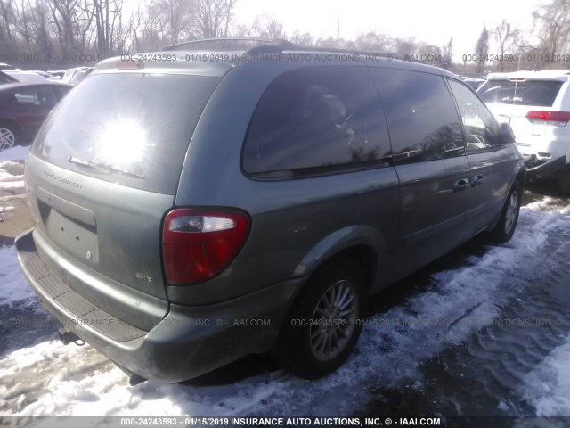 2D4GP44L66R767178 - 2006 DODGE GRAND CARAVAN SXT GRAY photo 4