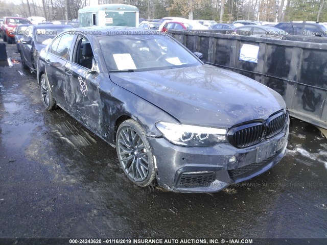 WBAJE7C56JWC55689 - 2018 BMW 540 XI GRAY photo 1