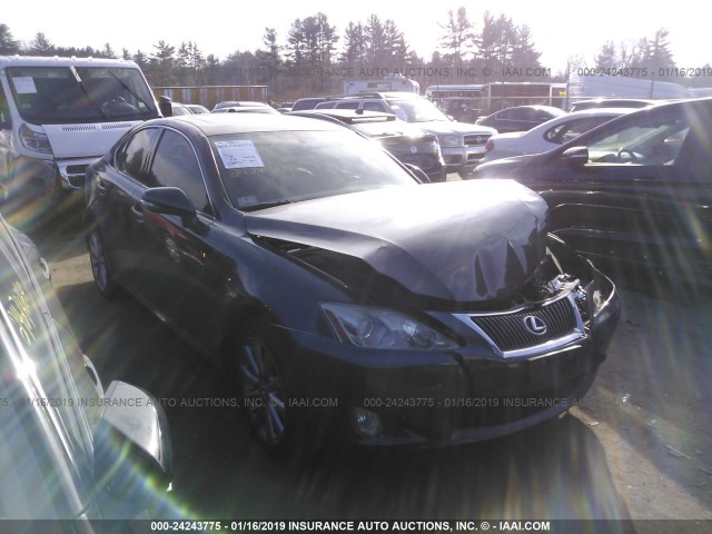 JTHCK262295035083 - 2009 LEXUS IS 250 GRAY photo 1