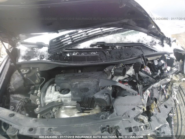 4T4BF1FK0CR271323 - 2012 TOYOTA CAMRY SE/LE/XLE BLACK photo 10