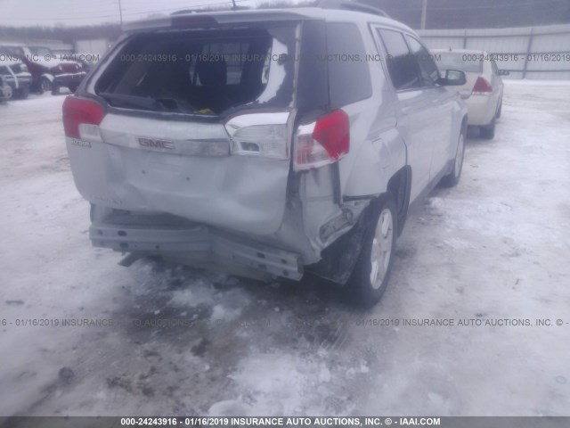 2GKALREK1F6197887 - 2015 GMC TERRAIN SLE SILVER photo 6