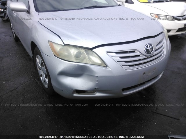 4T1BE46K37U103969 - 2007 TOYOTA CAMRY NEW GENERAT CE/LE/XLE/SE SILVER photo 6
