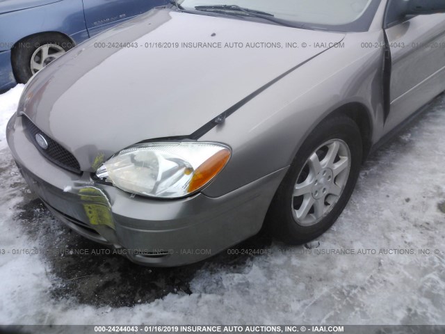 1FAFP56U67A131358 - 2007 FORD TAURUS SEL TAN photo 6