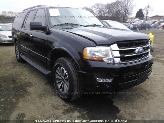 1FMJK1JT3HEA58143 - 2017 FORD EXPEDITION EL XLT/EL KING RANCH BLACK photo 1