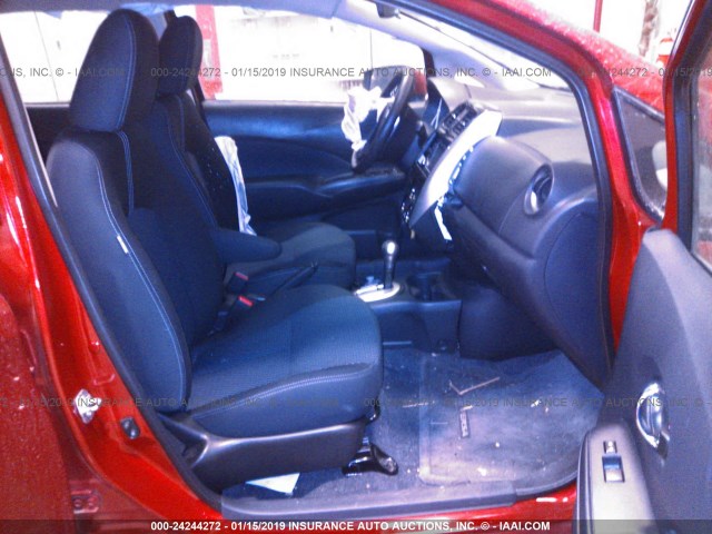 3N1CE2CP1FL439144 - 2015 NISSAN VERSA NOTE S/S PLUS/SV/SL/SR MAROON photo 5