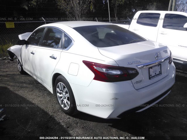 1N4AL3AP8JC278580 - 2018 NISSAN ALTIMA 2.5/S/SV/SL/SR WHITE photo 3