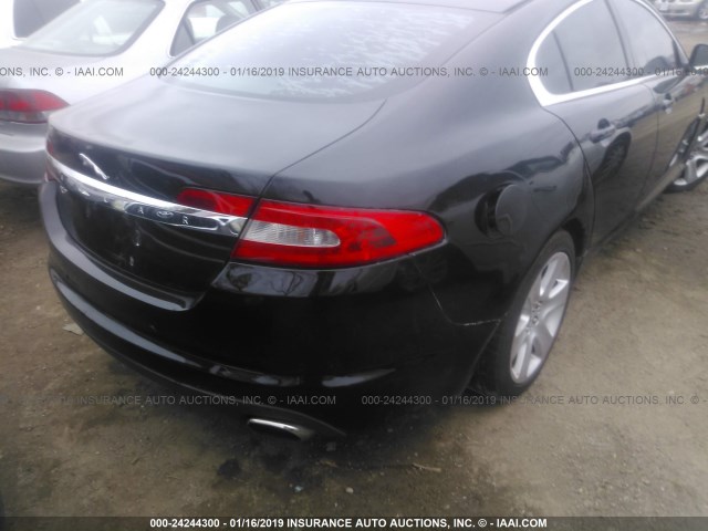 SAJWA05B89HR26454 - 2009 JAGUAR XF LUXURY BLACK photo 6