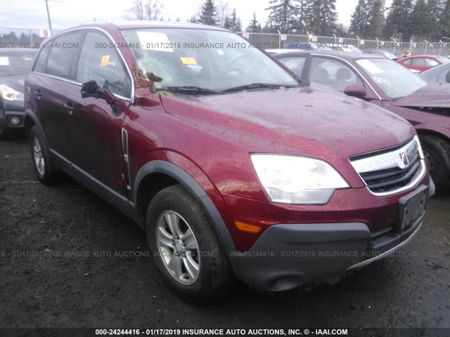 3GSDL43N29S512649 - 2009 SATURN VUE XE MAROON photo 1