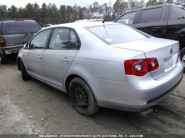 3VWPF71K07M186701 - 2007 VOLKSWAGEN JETTA 2.5 SILVER photo 3