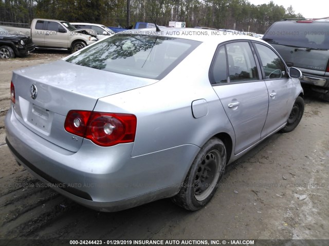 3VWPF71K07M186701 - 2007 VOLKSWAGEN JETTA 2.5 SILVER photo 4