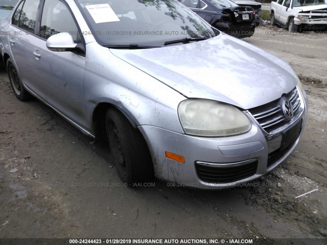 3VWPF71K07M186701 - 2007 VOLKSWAGEN JETTA 2.5 SILVER photo 6