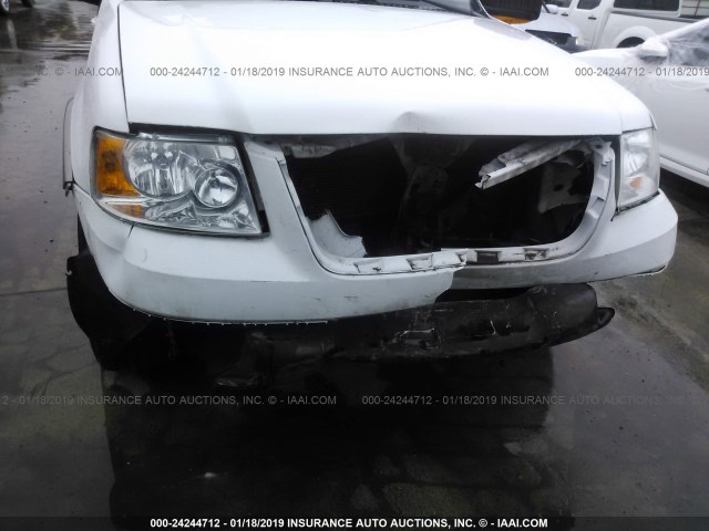 1FMPU17L33LC39551 - 2003 FORD EXPEDITION EDDIE BAUER WHITE photo 6