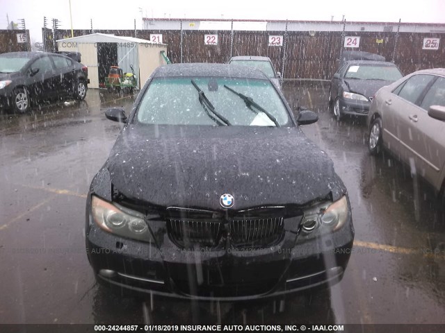 WBAVD53508A284201 - 2008 BMW 335 XI BLACK photo 6